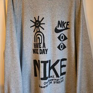 NIKE Crewneck Gray 3XL